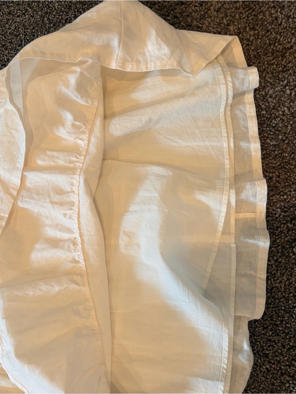 PAIGE White Tiered Sweetheart Sundress - Picture 3 of 4